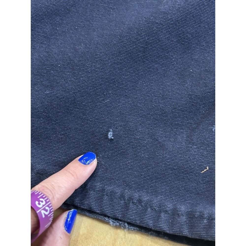 Carhartt FR Flame Resistant Pants Mens 40 X30 Blue Canvas Cat 2 Carpenter Pants - Picture 6 of 9